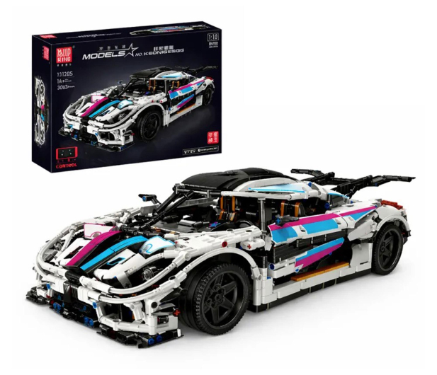 Mould King Klocki konstrukcyjne Zdalnie Sterowany Supersamochód Regera - 1551540 - zdjęcie